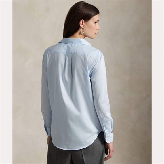 Polo Ralph Lauren Classic Fit Cotton Twill Skjorte, Beryl Blue